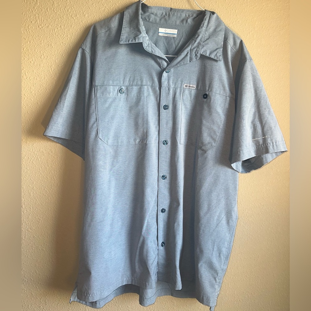 Columbia Blue/Gray Lightweight Shirt